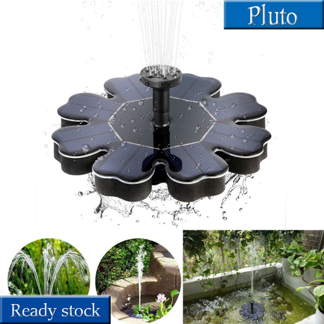 Vòi Phun Nước Năng Lượng Mặt Trời Hình Bông Hoa 8v 2.5w