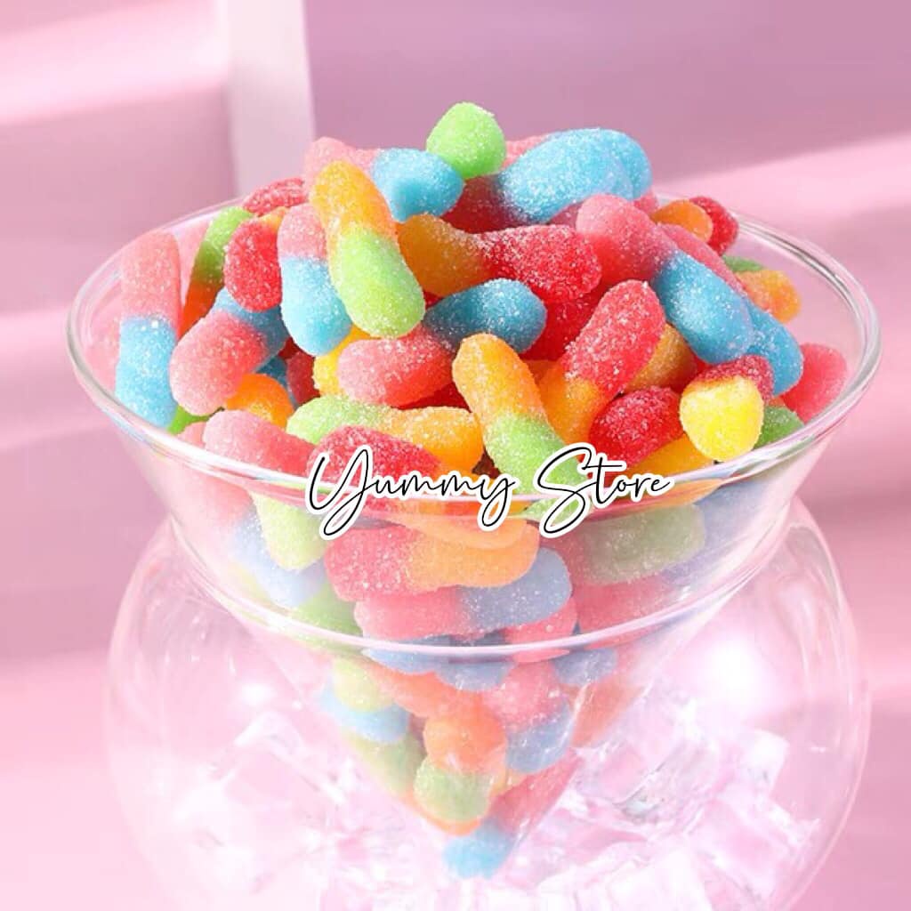 Kẹo Dẻo Trolli Brite Crawlers Hộp 160G