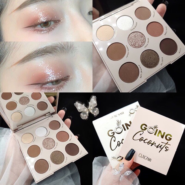 Bảng Phấn Mắt Guicami 9 Ô Baby Got Peach Bảng Dupe Hoàn Hảo Của Colourpop VO2 | BigBuy360 - bigbuy360.vn