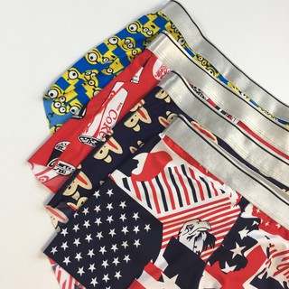 Quần sịp đùi thun lạnh Doreamon nhiều hoạt tiết hoạt hình, quần lót nam cho  mùa hè mát lạnh - Pelle store