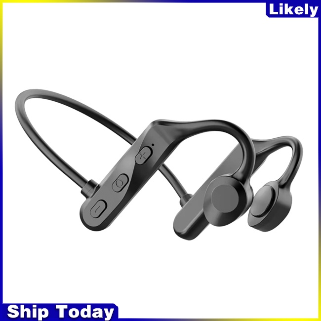 K69 Bone Conductive Tai nghe tương thích Bluetooth Tai nghe kinh doanh hai tai không dây Tai nghe thể thao không thấm nước