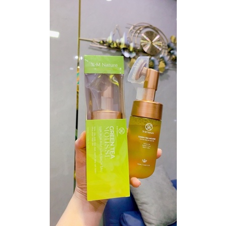 SỮA RỬA MẶT XM nature đầu cọ mẫu mới