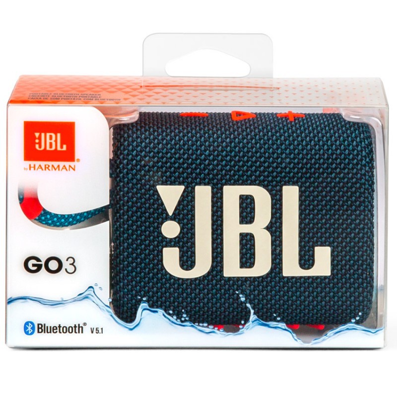 Loa Bluetooth JBL GO 3 chính hãng - New 100%, Bảo hành 12 tháng.