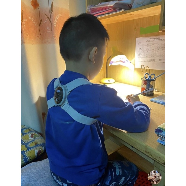 Đai Chống Gù Lưng Điện Tử Thông Minh Cảm Biến Tự Động Báo Rung Dành Cho Người Lớn Và Trẻ Em