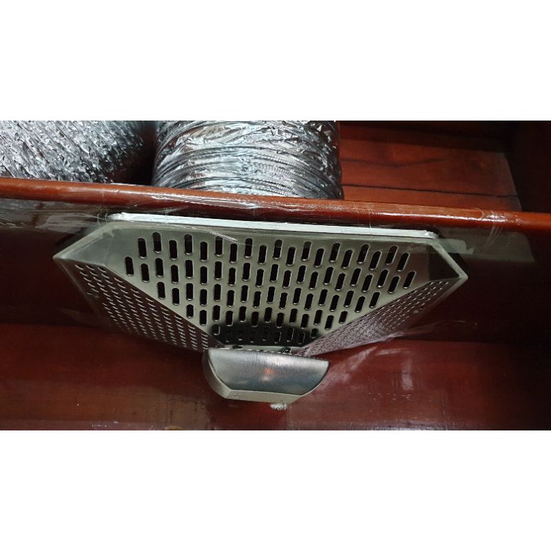 Máy hút mùi bếp hs200 h2sk dễ lắp đặt ống thoát 20cm, máy hút khói bếp giấu tủ công suất lớn