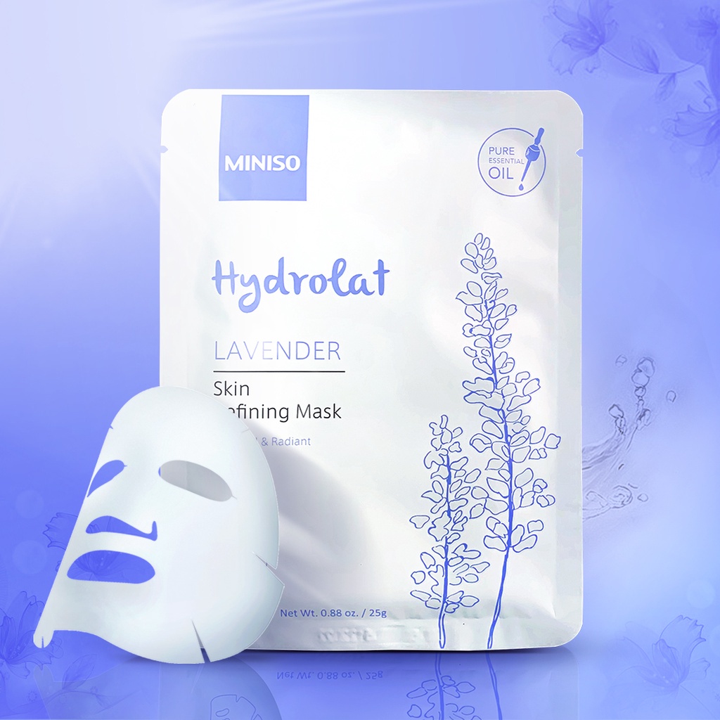 Mặt Nạ Dưỡng Da/Trắng Da  Mặt Nạ Trắng Da Sạch MINISO Nhờn Dưỡng Âm Cao Cấp Radiant Facial- Hàng chính hãng