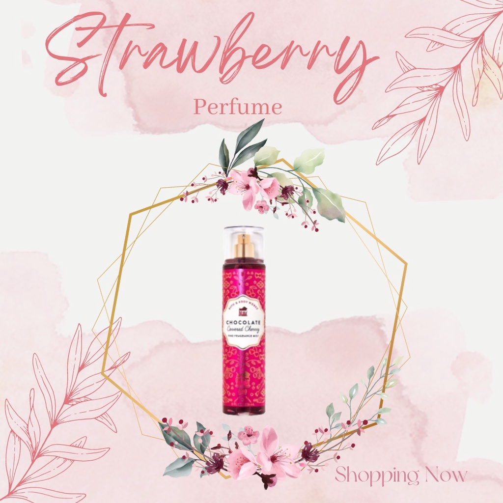 CHOCOLATE COVERED CHERRY - Xịt Thơm Body Mist Toàn Thân Bath & Body Works