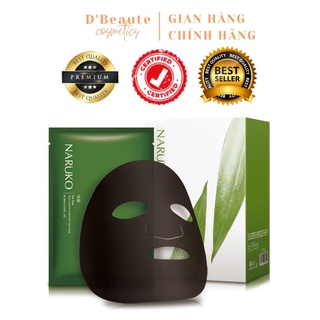 Mặt nạ giấy Naruko Tea Tree Shine Control & Blemish Clear Mask (Hộp 8 miếng) - Đài Loan chính hãng