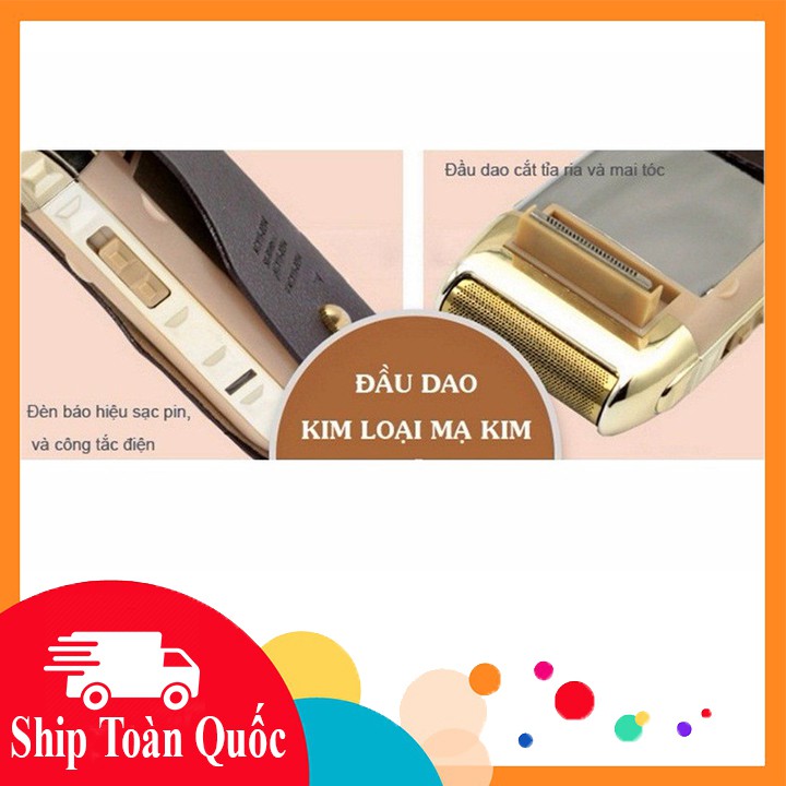 [Quà Tặng Cho Nam Giới] Máy Cạo Râu Mini Cầm Tay Chính Hãng Boteng RSCW V3