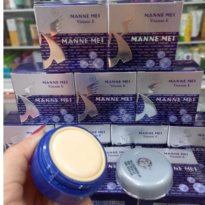 KEM DƯỠNG TRẮNG DA NGỌC TRAI VITAMIN E , C MANNE MEI 6GR