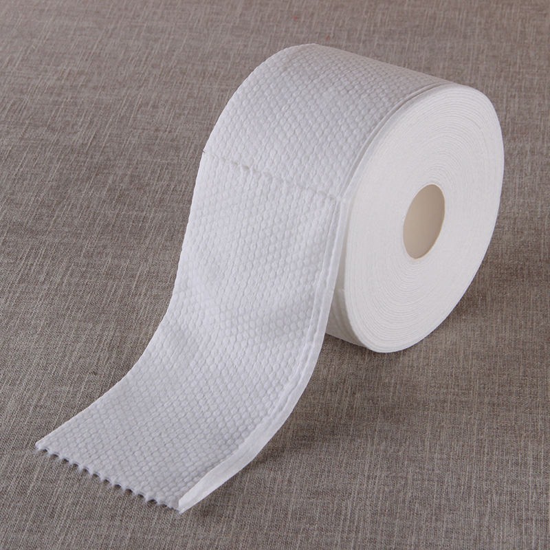khăn lau mặt khô mềm & ẩm dùng 1 lần chăm sóc da COTTON TOWEL ( 50 khăn/cuộn )