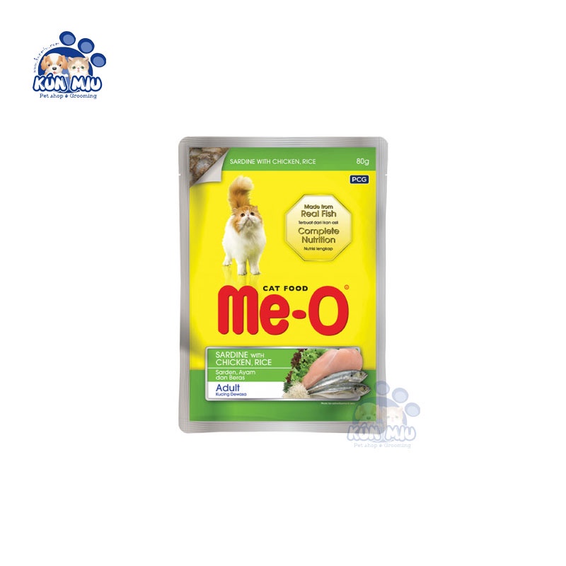 Thức ăn Pate dành cho mèo Me-o 80g