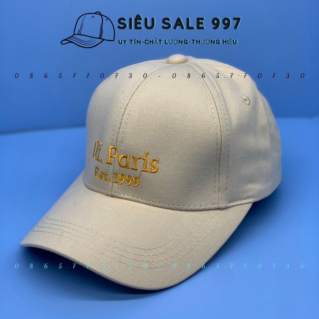 NÓN LƯỠI TRAI THÊU OFF PA RI 1999 MẪU MỚI HOT THỜI TRANG PHONG CÁCH