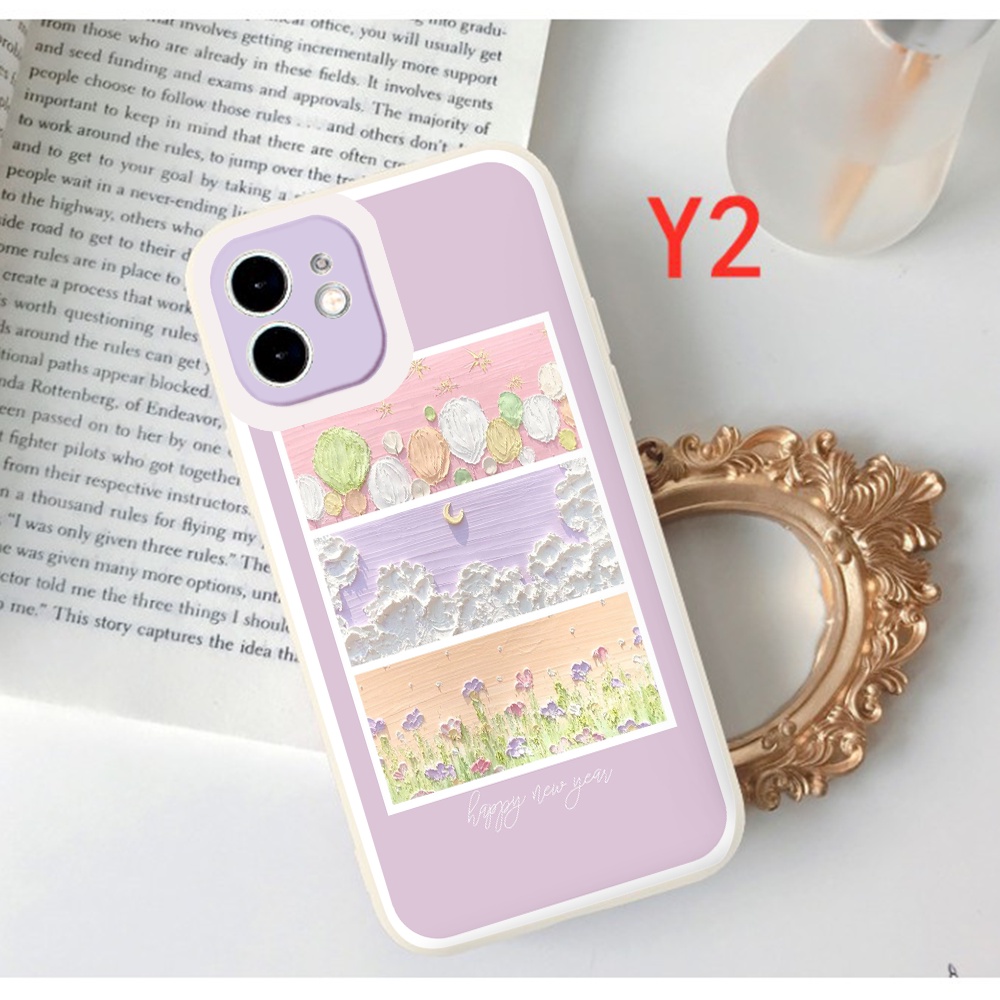 Ốp lưng iphone Hoa in 3d ốp dẻo cạnh vuông chống sốc iphone 13promax 12 11 xs xr xsmax 6 7 8 plus tr405