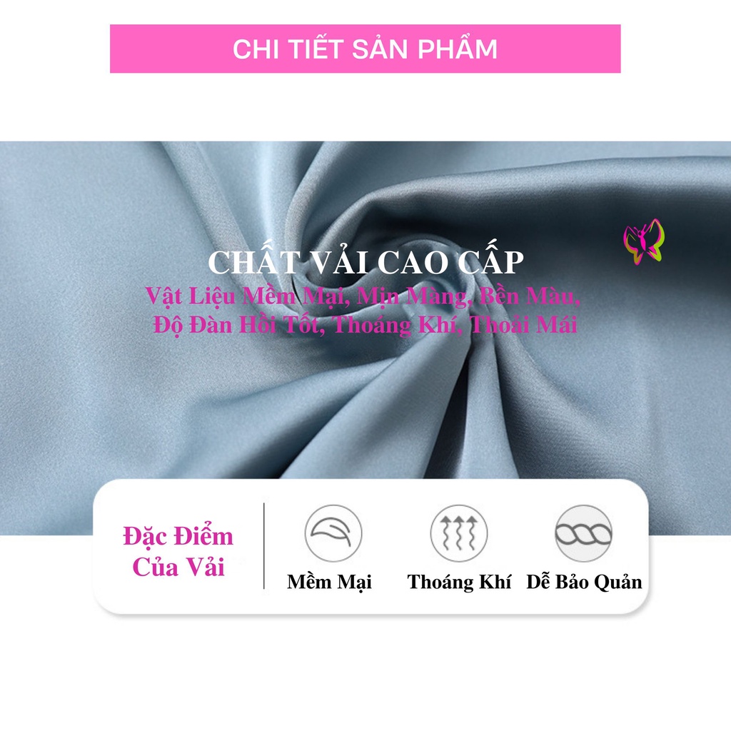 Váy ngủ  lụa nữ hai dây  phối ren gợi cảm, thoải mái, thoát mát (MS 09038) Anna Shop