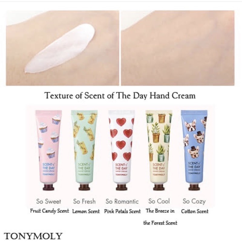 Kem Dưỡng Da Tay Tonymoly Hand Cream