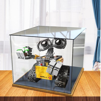Hộp Trưng Bày Acrylic LEGO 21303 waal Robot hộp xử lý tay mô hình âm nhạc. Hộp lưu trữ trong suốt cao hộp bụi