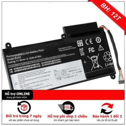 Pin Laptop Lenovo E450,E460,E455,45N1752,45N1753,45N1756,45N1757,45N1754,45N1755(ZIN)