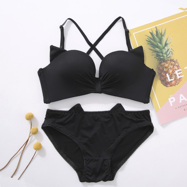 Set Bộ Đồ Lót Tai Mèo Su Ôm Nâng - SB017 | BigBuy360 - bigbuy360.vn