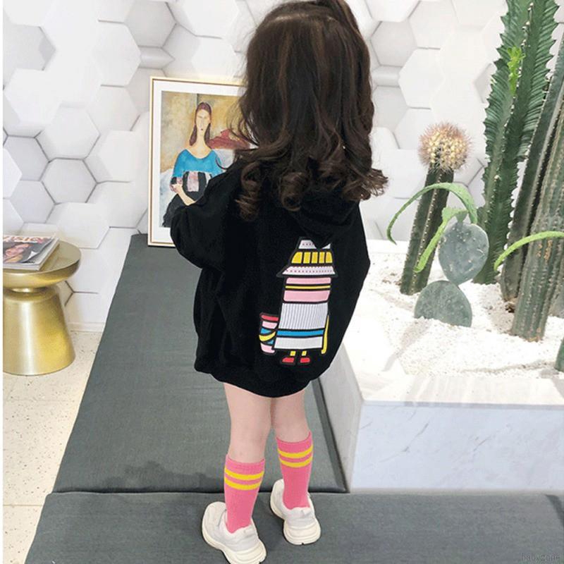 Áo Sweater Hoạ Tiết Hoạt Hình Cho Bé Gái