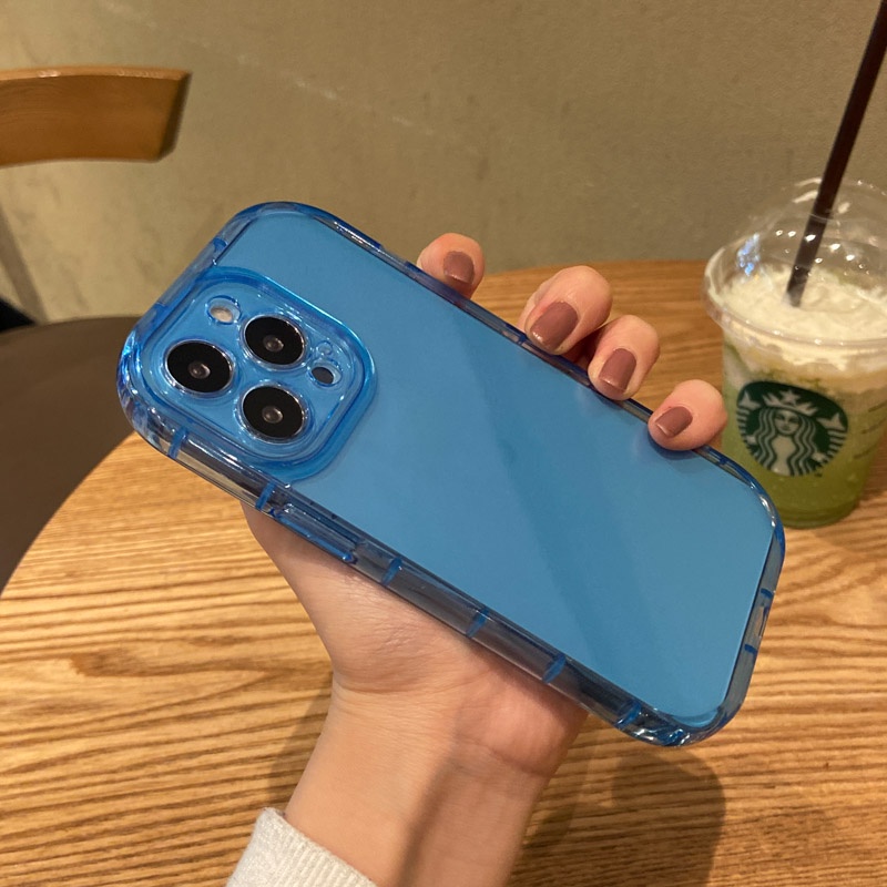 Ốp Điện Thoại Silicon Trong Suốt Chống Sốc Cho iPhone 7 plus 8 plus x xs max xr 11 pro max 12 pro max 13 pro max