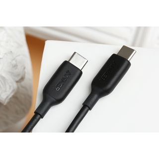 Cáp Type C - Type C 0.9m Anker PowerLine III A8852 Đen