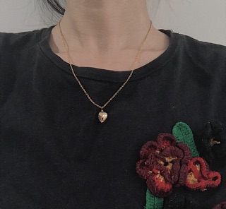 Dây mặt trái tim heart locket PN0015