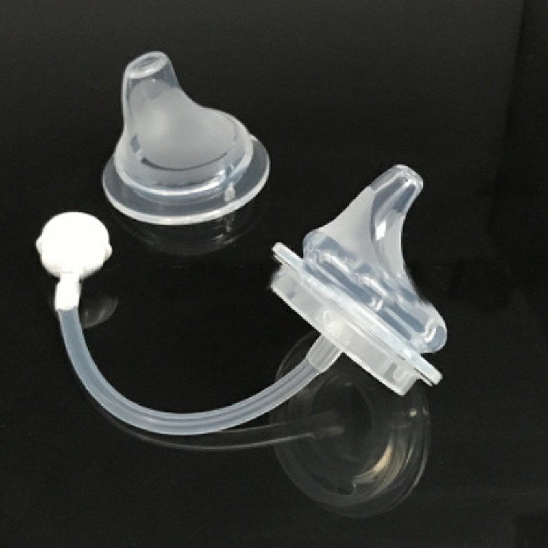 Núm Vú Giả Cho Bình Sữa Em Bé Tiện Dụng