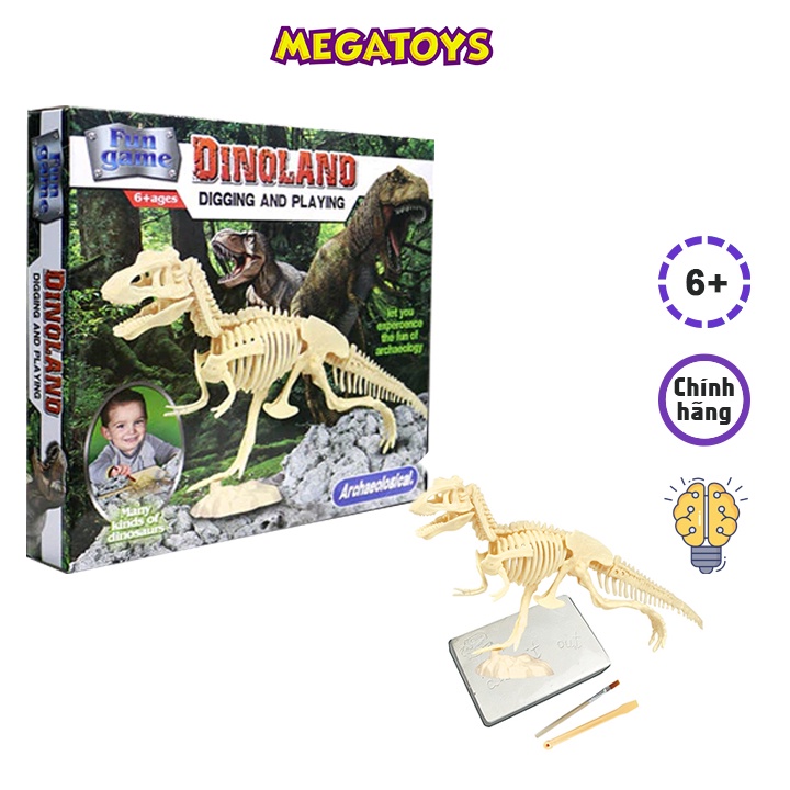 Đồ chơi khảo cổ-sưu tầm hóa thạch khủng long T-rex