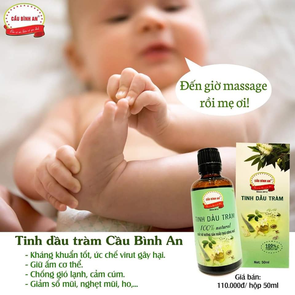 Tinh Dầu Tràm Cầu Bình An 50ml