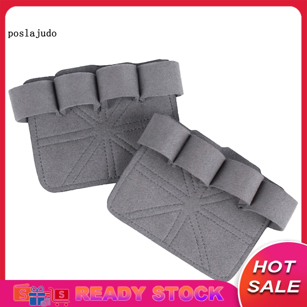 2pcs Găng tay nâng tạ chống gỉ thoáng khí bảo vệ lòng bàn tay cho người lớn