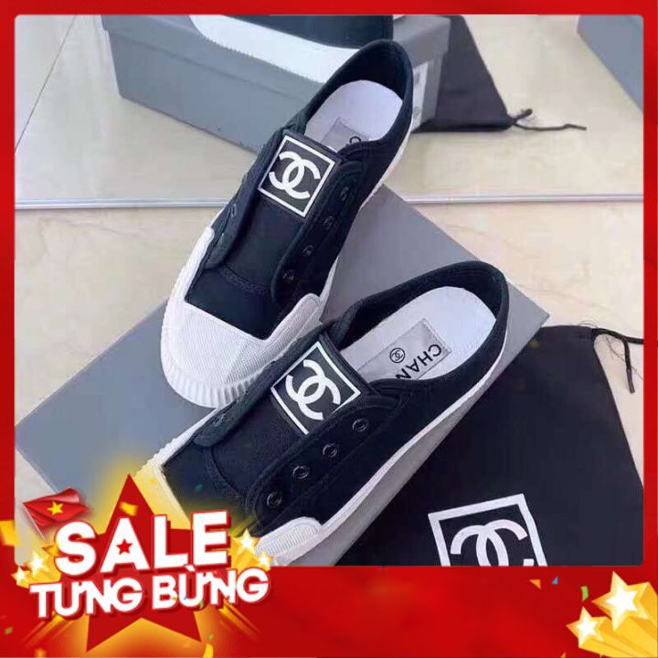 🍒Giày Thể Thao Nữ 🍒Thiết Kế Ko Dây Buộc Phong Cách Hàn Quốc 2021
