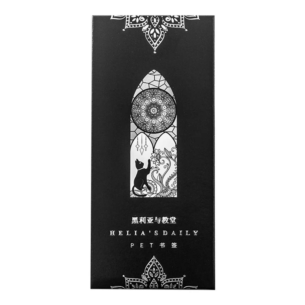 Kẹp Đánh Dấu Trang Sách Hình Mèo Đen Dễ Thương