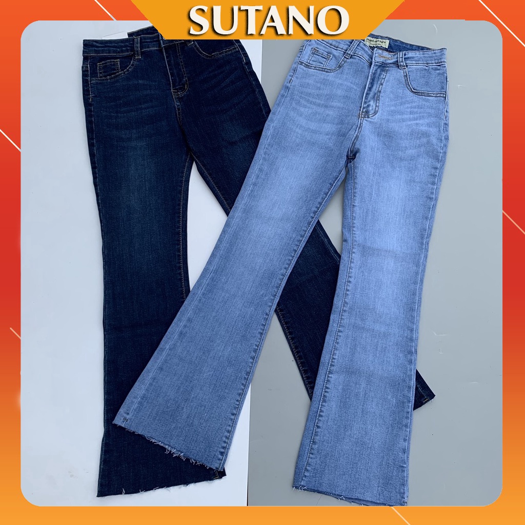 Quần Jean Ống Loe SOfM WEAR Dài Sang Chảnh Q441 SUTANO