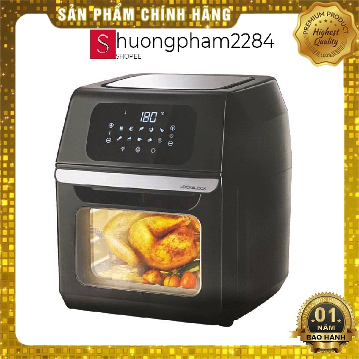 Nồi chiên không dầu Lock&Lock EJF696 (12 Lít) - Hàng Chính Hãng