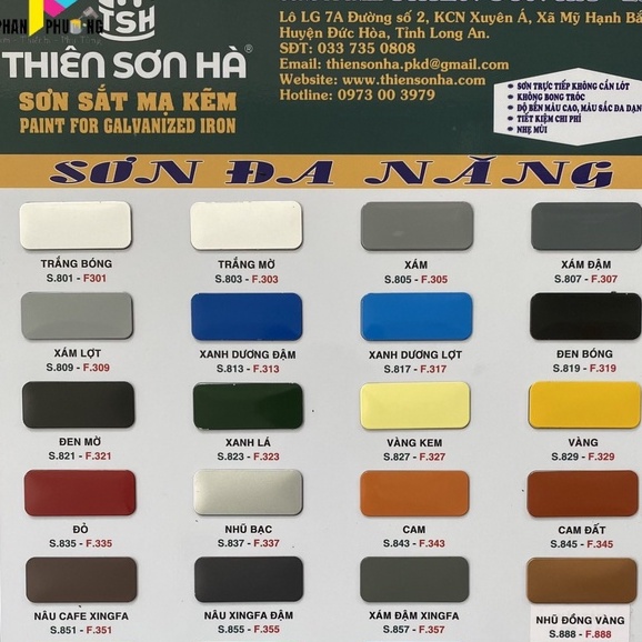 SƠN SẮT MẠ KẼM SƠN 1 THÀNH PHẦN KOBA 800g