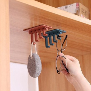 móc treo đồ 4 nhánh dán tường