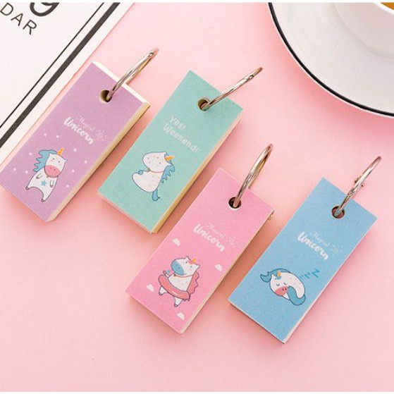 Bộ thẻ Flashcard học từ vựng tiện dụng - Thẻ học từ vựng hoạt hình 🍀Clovershop68🍀