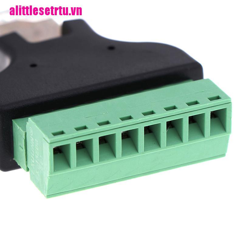 Đầu Chuyển Đổi 8P8C RJ45 ethernet male Sang 8 pin av