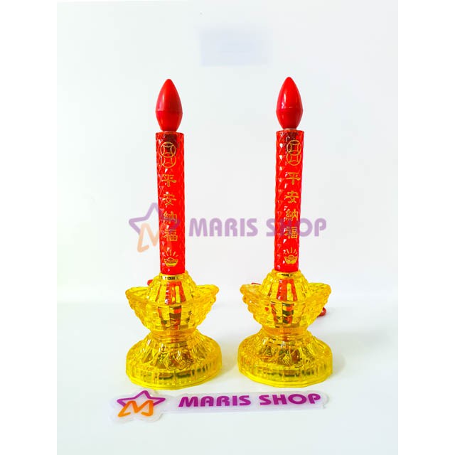 [MR-NEN5] 2 CÂY ĐÈN NẾN ĐỂ BÀN THỜ CAO CẤP, ĐÈN THỜ CÚNG, ĐÈN BÀN THỜ, ĐÈN NẾN ĐIỆN TỬ