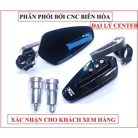 Gương gù xe máy CNC giá lẻ và đôi