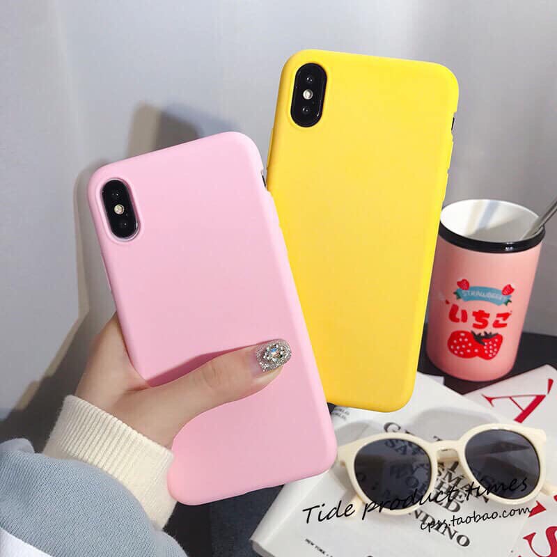 Ốp Lưng Iphone - Ốp Dẻo Trơn - Ốp TPU Mịn (ip6/6+/7+/X/Xs Max)