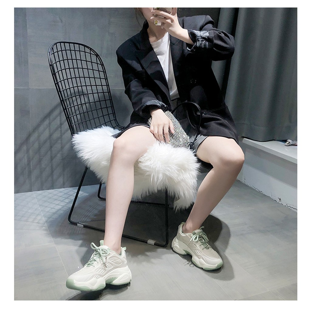 Giày Thể Thao Nữ BUXINO08 Giày BaTa Nữ Ulzzang Retro Chất Xịn Bánh Mì Đế Bằng Mũi Tròn Chuẩn Form Size 36 - 39 | BigBuy360 - bigbuy360.vn