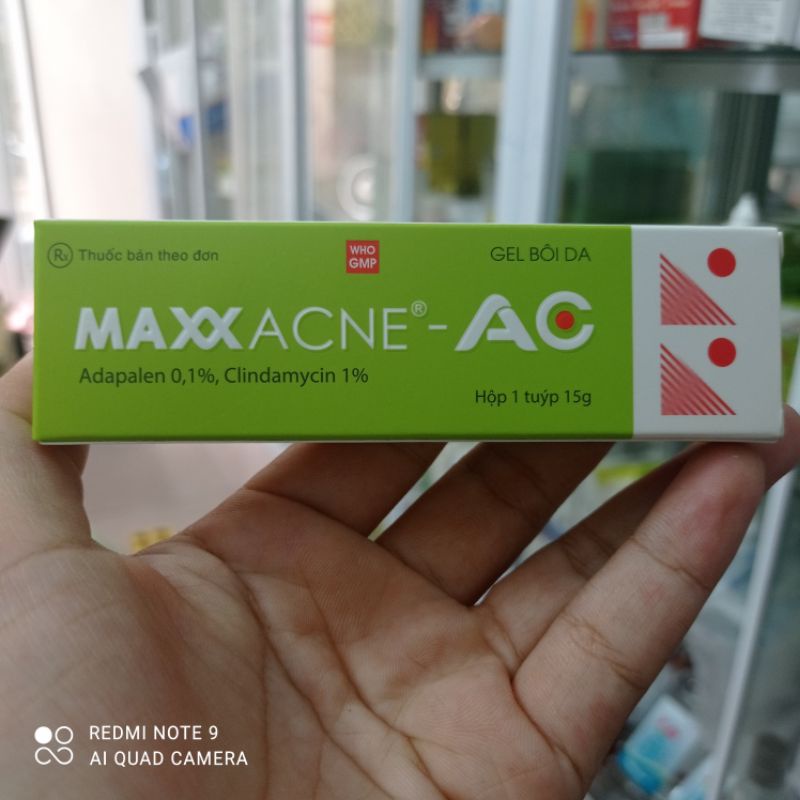 Gel bôi mụn maxxacne