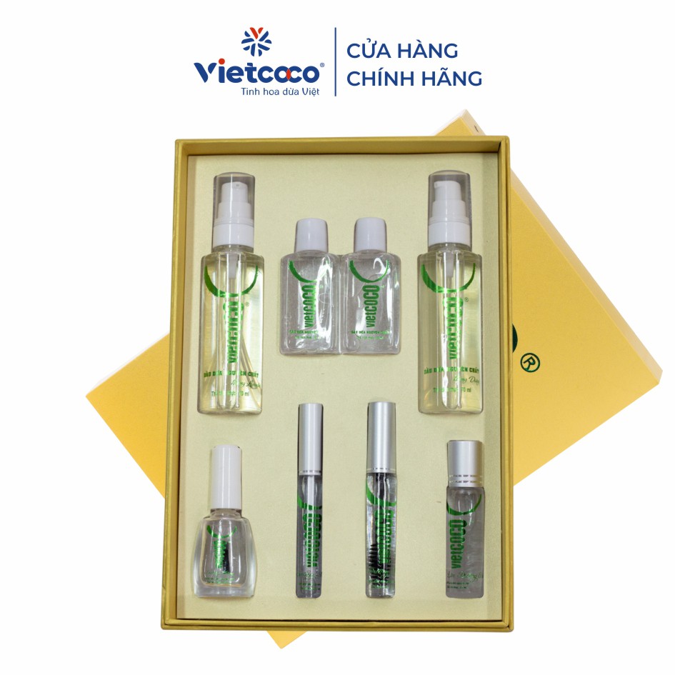 Combo dầu dừa mỹ phẩm Vietcoco