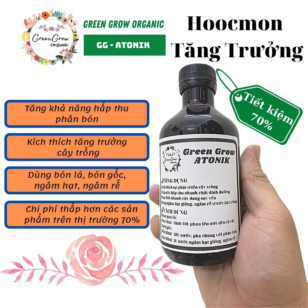 [COMBO] Bộ 3 KÍCH MẦM – DƯỠNG MẦM dành cho hoa hồng, giúp lá xanh, bật mầm, tăng sức đề kháng, mầm gốc to khỏe.