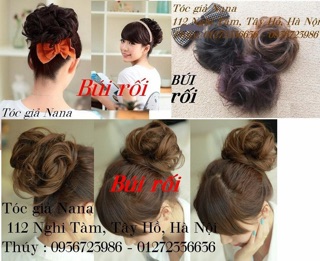 Búi cao sang chảnh hè mát rượi ^^