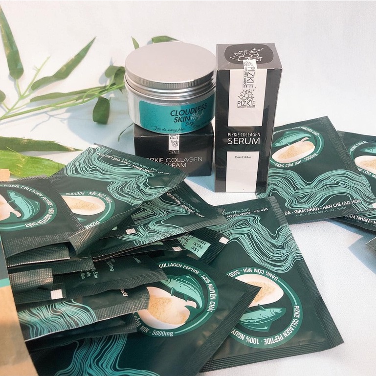 ✅ Collagen Cá Hồi - Pizkie Collagen Peptide - 100% chiết xuất từ cá hồi nhập khẩu từ Nhật Bản