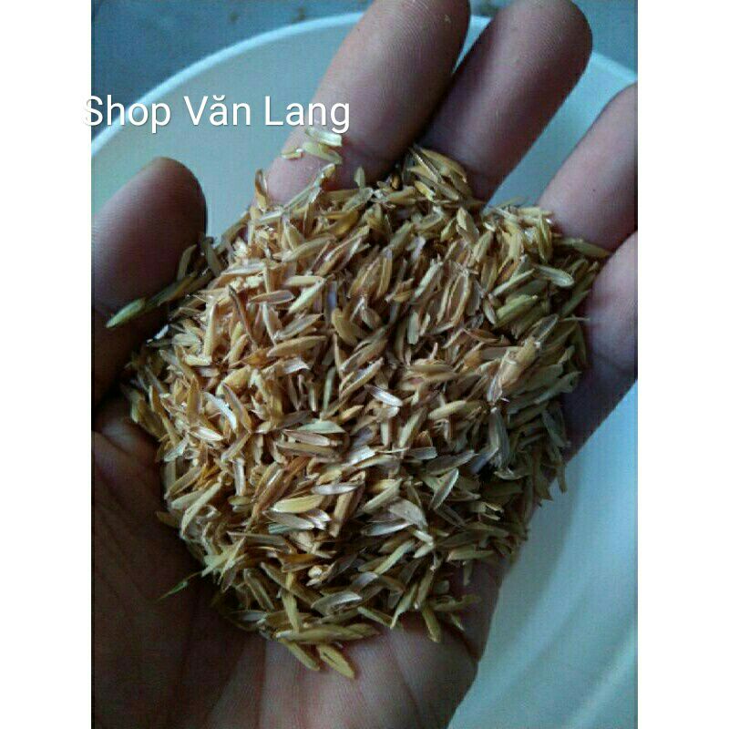 Vỏ trấu trồng cây, Vỏ trấu khô sạch trồng cây gói 500g