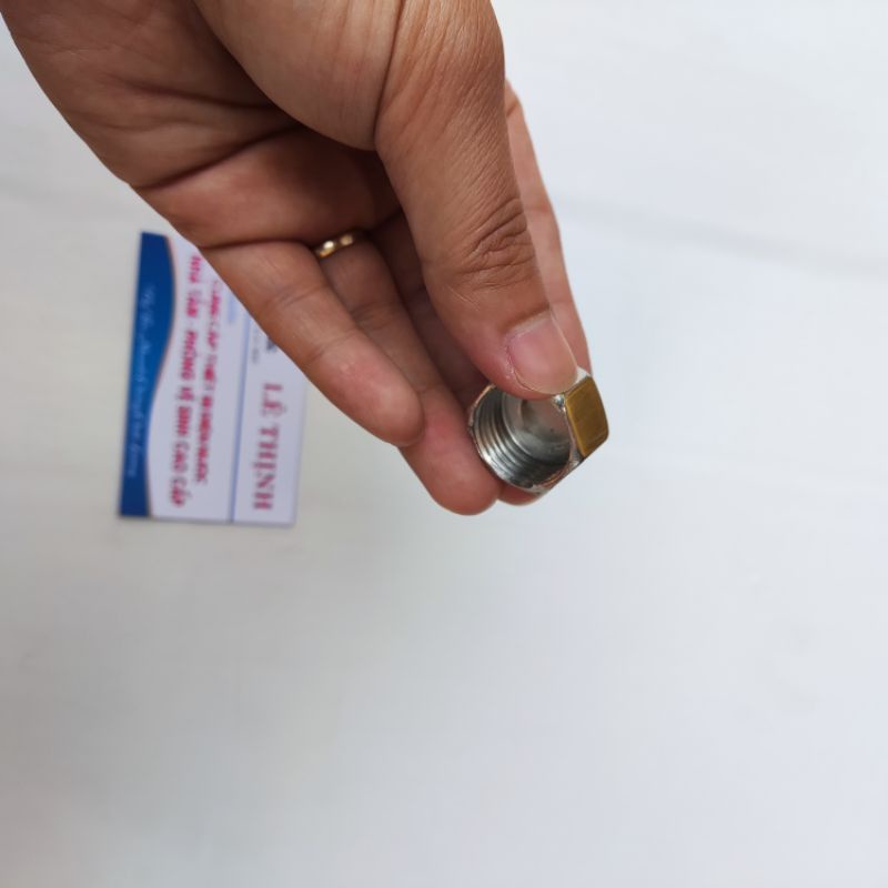 Bịt ren inox ren trong và ren ngoài size 15mm